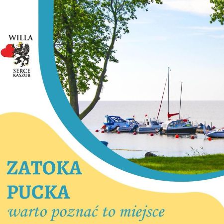 Serce Kaszub Pokoje Z Widokiem Na Zatoke Swarzewo Buitenkant foto