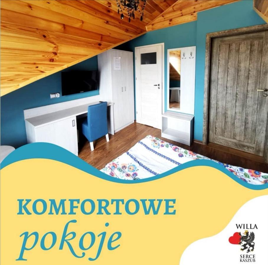 Serce Kaszub Pokoje Z Widokiem Na Zatoke Swarzewo Buitenkant foto