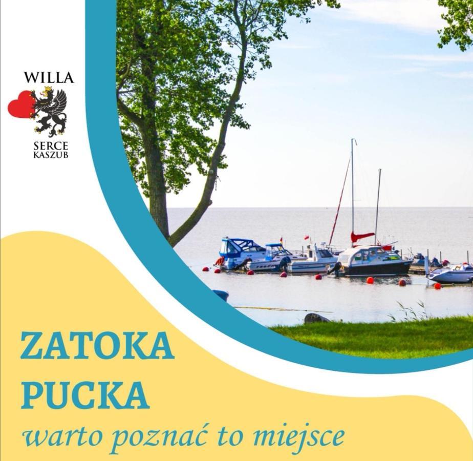Serce Kaszub Pokoje Z Widokiem Na Zatoke Swarzewo Buitenkant foto